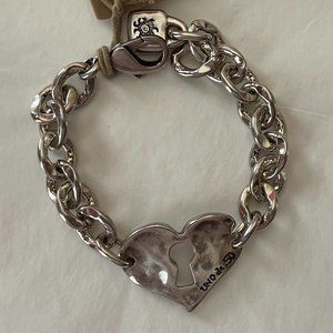 💙Uno de 50 - Silver Heart Bracelet 💙